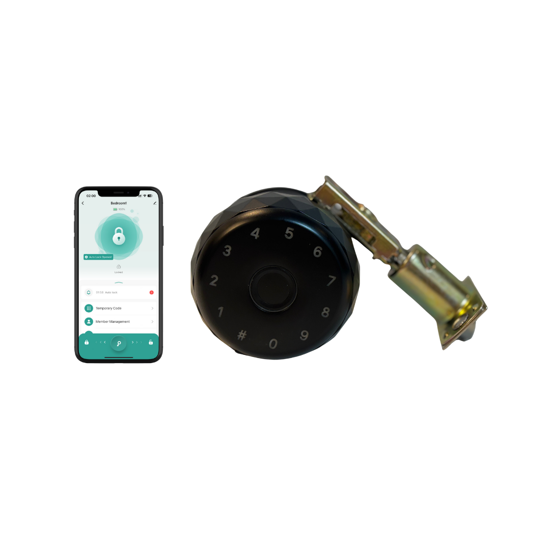 K2 - Fingerprint Door Knob Lock | Keypad Door Knob Lock | Keyless Door Lock